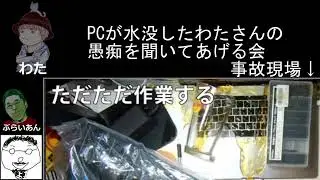マリオのスーパーピクロス&rarr;PCに紅茶をかけた友人を慰める配信 20210226_2