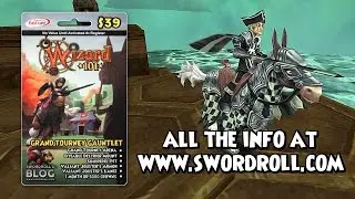 Wizard101 Grand Tourney Arena Gauntlet Bundle All Gear and Wand Tiers