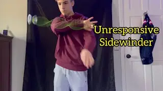 Обучающий трюк с йо-йо &laquo;Unresponsive Sidewinder&raquo; (Sideways DNA)