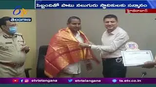 Firefighters Honoured by Fire Department DG Sanjay | Secunderbad, Ruby Hotel Incident |