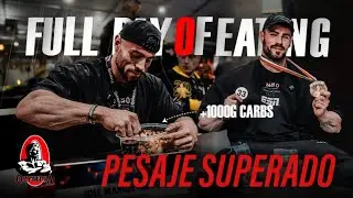 FULL DAY OF EATING +7000 KCAL CARB UP | Josema Beast