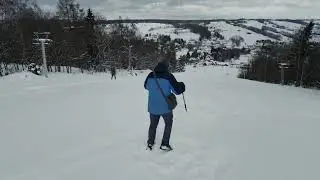 Тестирую режим следования дрона Dji Neo 2 ветер 12/мс.