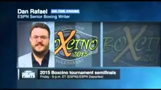 Boxcino Tournament Semifinals 2015 | Dan Rafael Interview | ESPN Boxing | ESPN Making The Round