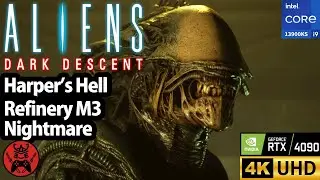 👾 Harper's Hell Mission 3 (Nightmare, Ironman) Aliens: Dark Descent | 4K 60FPS PC
