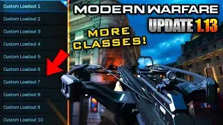 MW Update 1.13 - New CROSSBOW and 5 Free CLASS LOADOUTS Added to Modern Warfare!