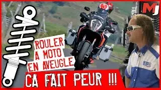 Faire une course moto avec un AVEUGLE !