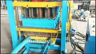 Fully automatic concrete hollow block making machine 8 inch blocks 600 pcs per hour for sale
