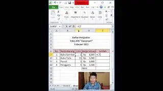 Belajar Komputer || Mengolah Data dengan Fungsi Statistik N - MAX