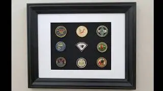DIY Project - Military Coin Picture Frame