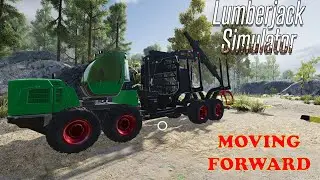 Lumberjack Simulator Ep 3     I have a follower, that's nice