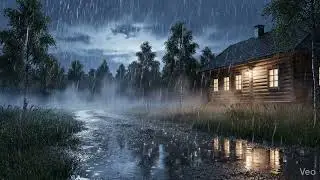 EPIC THUNDER & RAIN | Rainstorm Sounds For Relaxing, Focus or Sleep | White Noise 10 Hours