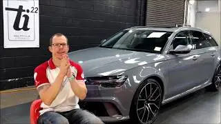 Ti22 Vlog S3 EP3 - Nardo Grey Audi RS6 + Waxstock & upcoming Rupes training at the Ultimate Finish !
