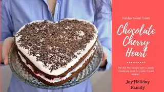 Decadent Chocolate & Cherry Cake 🍒 | A Heartfelt Dessert for Any Occasion!