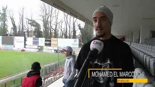 Le boxeur Mohamed El Marcouchi coach personnel de Kevin Nzuzi, l'attaquant du RWDM
