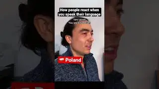 How people react when you speak their language: POLISH!!!
