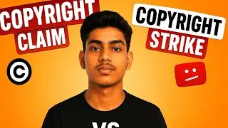 🔥 YouTube Copyright Strike vs Claim Explained 😱 | Avoid Copyright Strike on YouTube 2025  #technews 