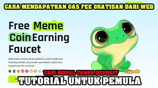 CARA MENDAPATKAN GAS FEE GRATISAN DARI WEB FAUCET #6