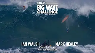 Ian Walsh and Mark Healey at Waimea - Big Wave Challenge 2024/25 Entry