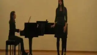 My little sister singin' Mozart (Bastien und Bastienne - Katrin Filler / Christoph Murke)