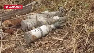 Explosive materials recovery from the well in Vavuniya