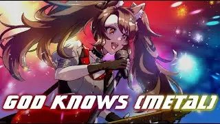 The Melancholy of Haruhi Suzumiya - God Knows [Aya Hirano] (Metal Cover) ft. @ShibaMaru_VT