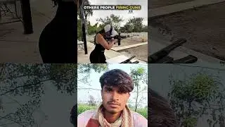 other gun fayrinh and this one Men ☠️💀 #respect #warzone #trolledit #gaming
