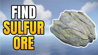 How To Get Sulfur Easily In Rust | Best Ways To Mine Sulfur