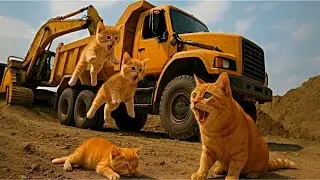 Farm Fresh Fashion: Mama Cat Crafts Tiger Hats for Her Kittens 🐾🐯🎩