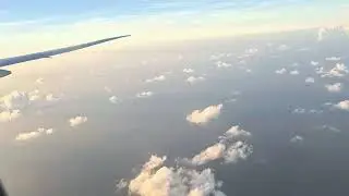 VIEWS OF DUBAI WHILE IN THE AIR