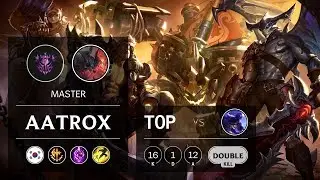 Aatrox Top vs Ryze - KR Master Patch 9.11