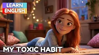 my toxic habit | English Story with Subtitles | A2-B1 Listening Practice