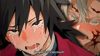 Sanemi and Giyu sus Infinity Castle scenes