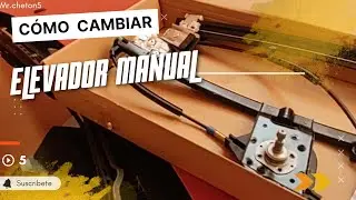 COMO CAMBIAR ELEVADOR DE JETTA A3 || Mr.cheton5