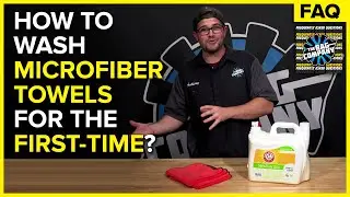 How To Wash Microfiber Towels For The First Time | The Rag Company FAQ