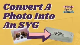 Как конвертировать фотографию в SVG (простой способ), чтобы можно было сделать виниловую наклейку...