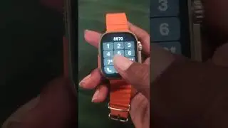 ultra 9 smart watch mein Instagram open Real code #smartwatch