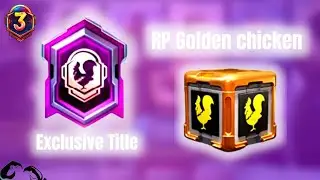 RP golden chicken event royal pass m4 in pubg mobile