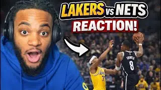 Los Angeles Lakers vs Brooklyn Nets Full Game Highlights | Reaction!!!!
