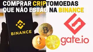 Como Comprar CRIPTOMOEDAS n&atilde;o Listadas na BINANCE (Corretora GATE IO Iniciantes) SDAO ERGO HERO CRP