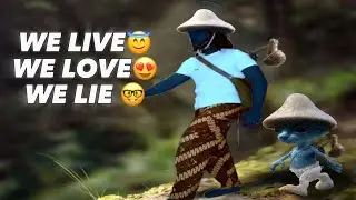 WE LIVE WE LOVE WE LIE Versi Nyata😱