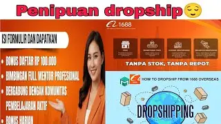 1688 e-commerce dropship penipuan | 1688 feke e-commerce