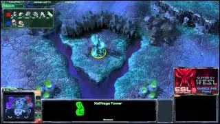 Go4SC2 #45 Finals - Darkforce vs BratOK Game 2 Part 1