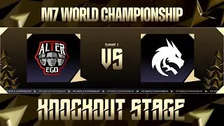 [ID] | M7 Knockout Stage Day 4 | AE vs TS | Game 1