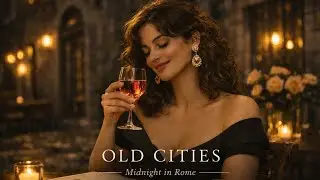 An Evening in an Old Italian Caf&eacute; 🍷 | Night Jazz & Film Music