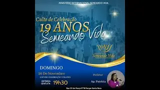 CULTO DE ANIVERS&Aacute;RIO DE 19 ANOS MISV.