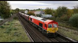 A Barnetby Morning & Evening! - Rare Coal Working plus Iron Ore & Biomass Trains! - 25.10.2025