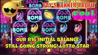 SOJU BOMB SLOT LOTTO STAR PAY'S LEKKER!