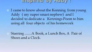 A kennings poem