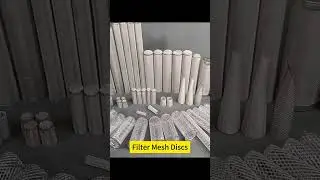 Showcasing Weave Filter Mesh Discs: Diverse Product Range Display