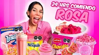24 HORAS COMIENDO  ROSA 💗 Cecia Loaiza